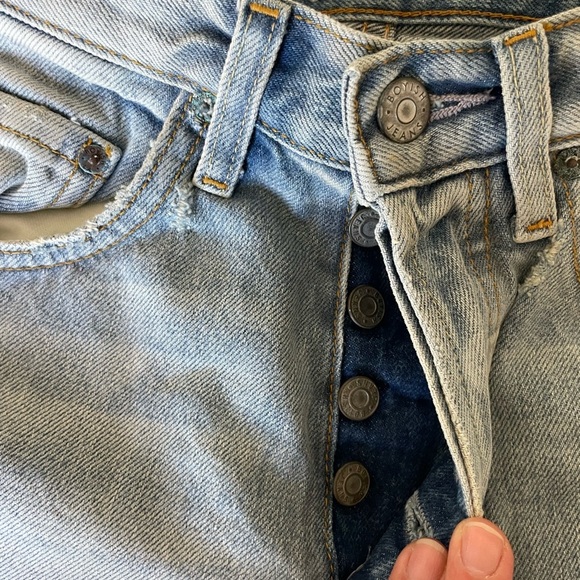 BOYISH Tommy straight leg jeans in barefoot in the park - Picture 7 of 14